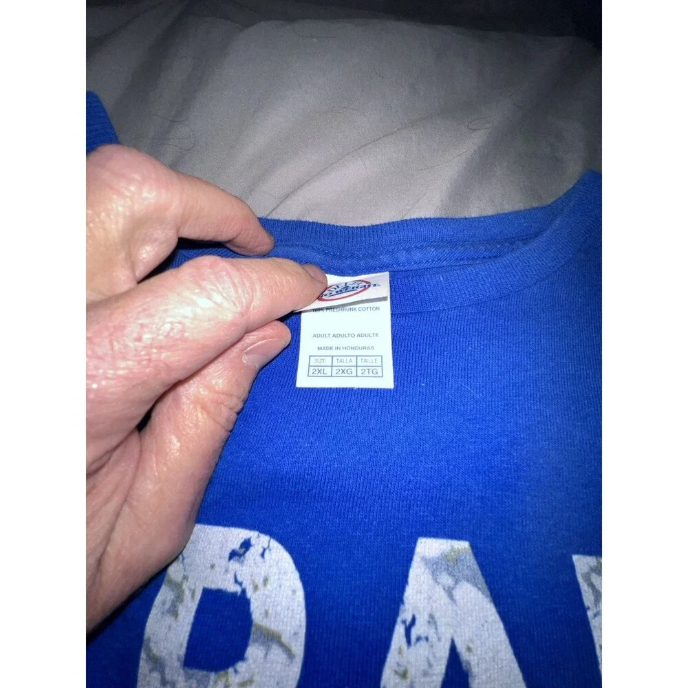 Ukraine Flag Jersey Design Unisex Crewneck Sweatshirt 2XL Pre-Owned VGC - Picture 2 of 12